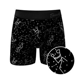 Shinesty The Big Bang Glow In The Dark Constellation Ball Hammock® Pouch Boxers